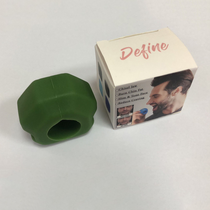 Тренажер для массетера, мяч для формирования лицевых мышц, силиконовый тренажер