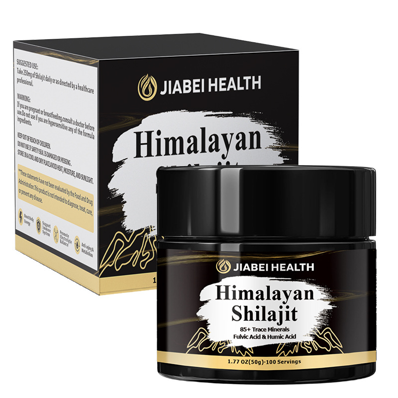 Cross-Border Tk Can Customize High-Purity Pure Himalayan Shilajit Resin Export Shilajit Paste 50g