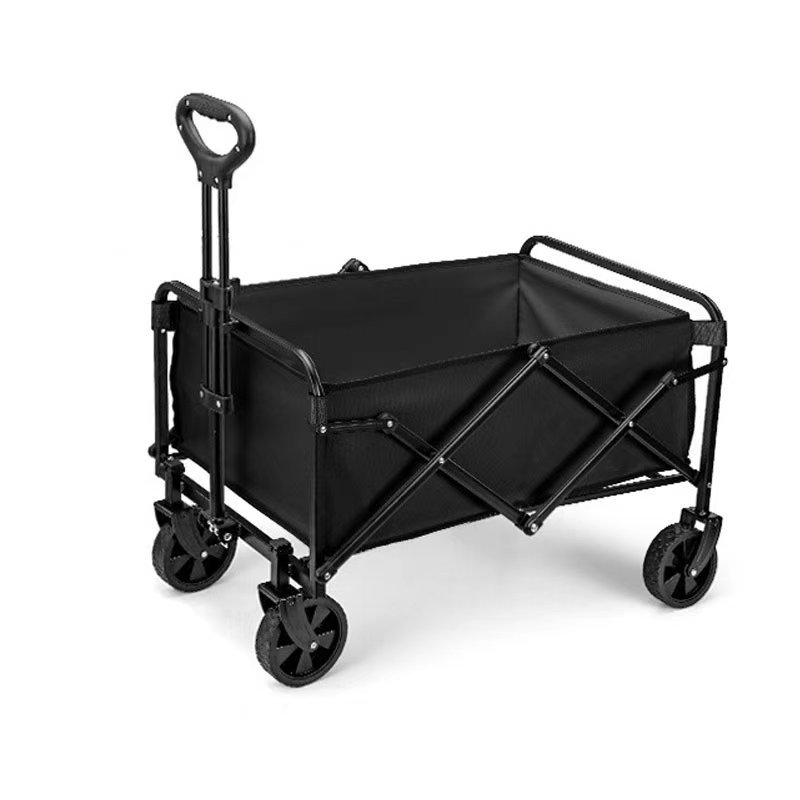 Outdoor Camping Trolley Children's Lie Camping Trolley Gather Off-road Wheels Camp Trolley Stall Folding Trolley