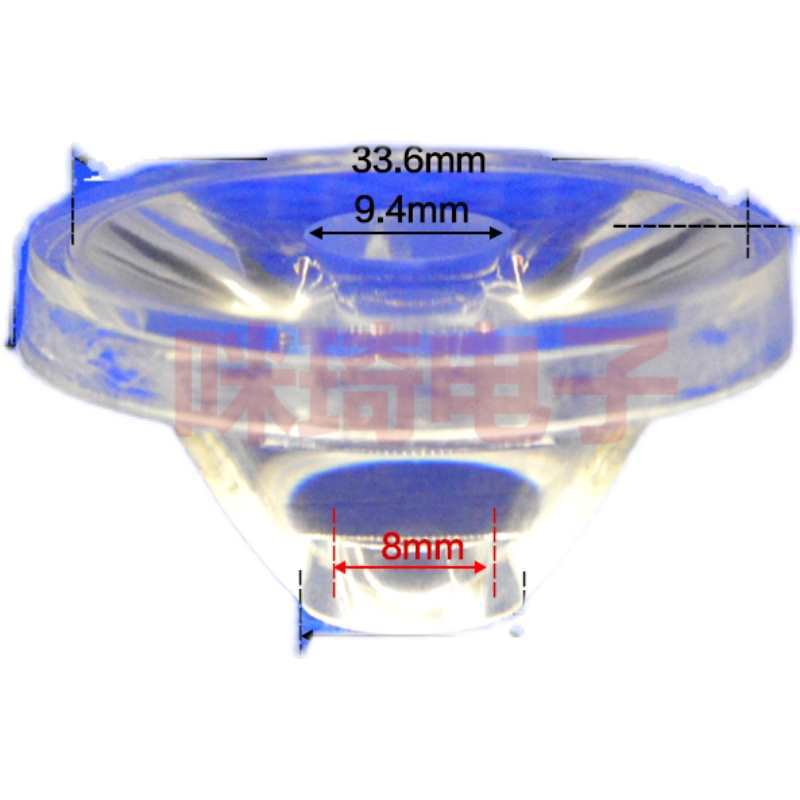 35mm Concave Convex Lens Acrylic Cob Lamp Lens Led Flashlight Lamp Concave Lens