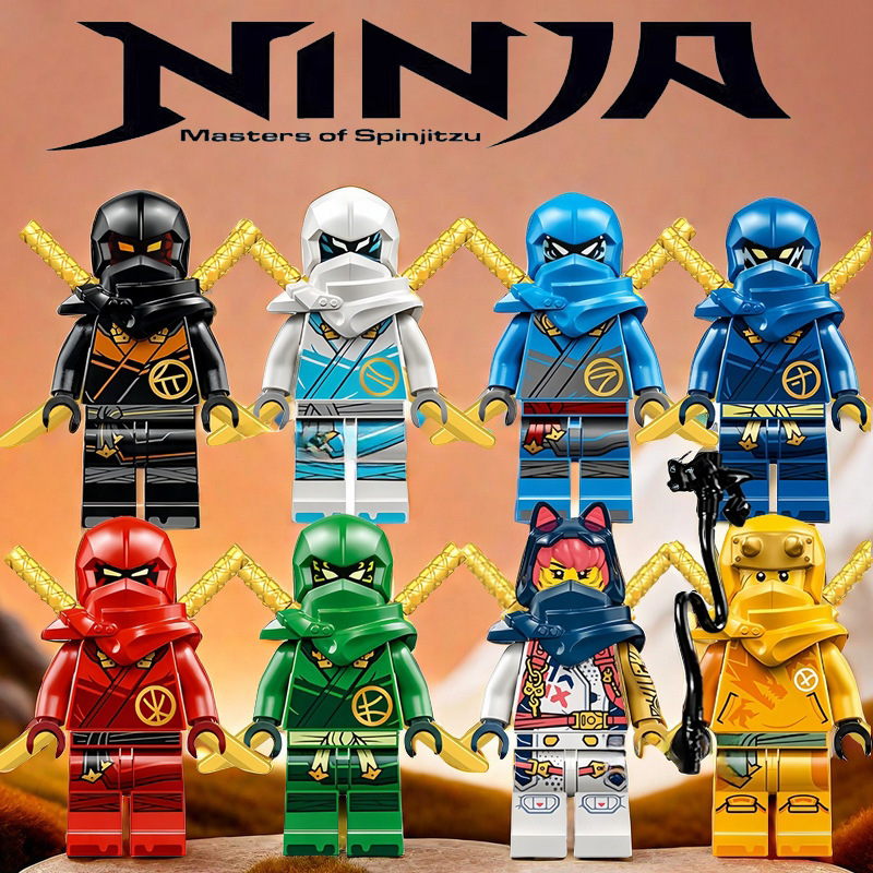 [Кросс-Бордер] Восхождение Шенлунга 17-й сезон Ниндзя Ллойд Арин Солара пазл конструктор кукла экспорт