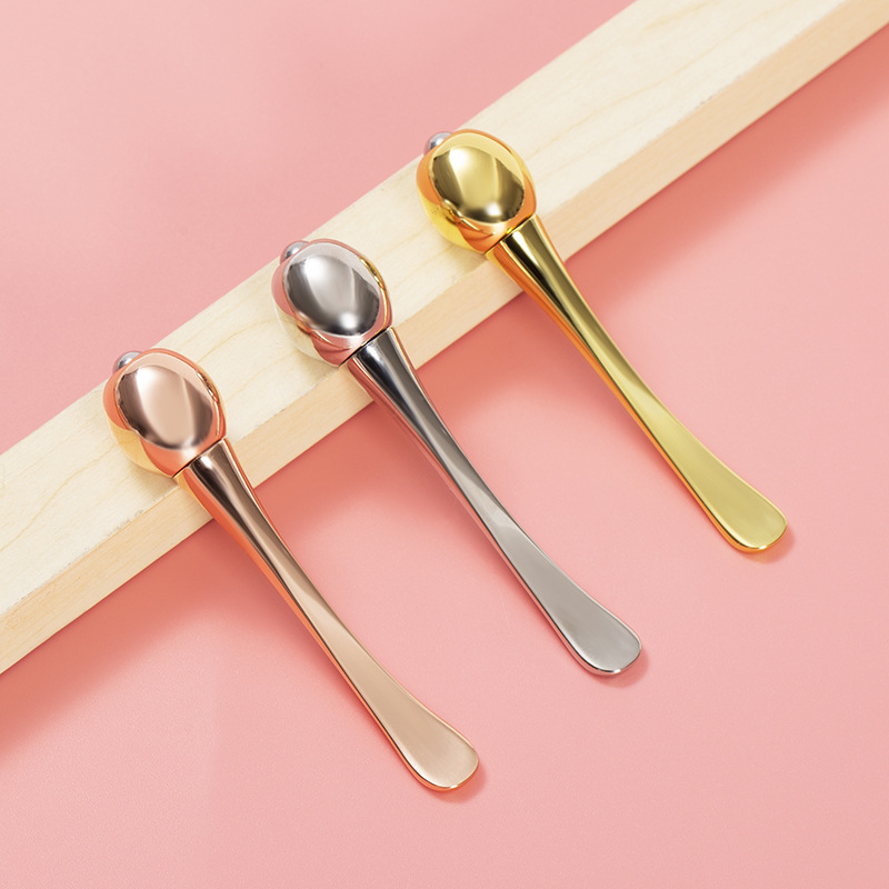 Eye Cream Stick Rotatable Zinc Alloy Cosmetic Ball Eye Massage Stick Import Sub-pack Application Massage Stick