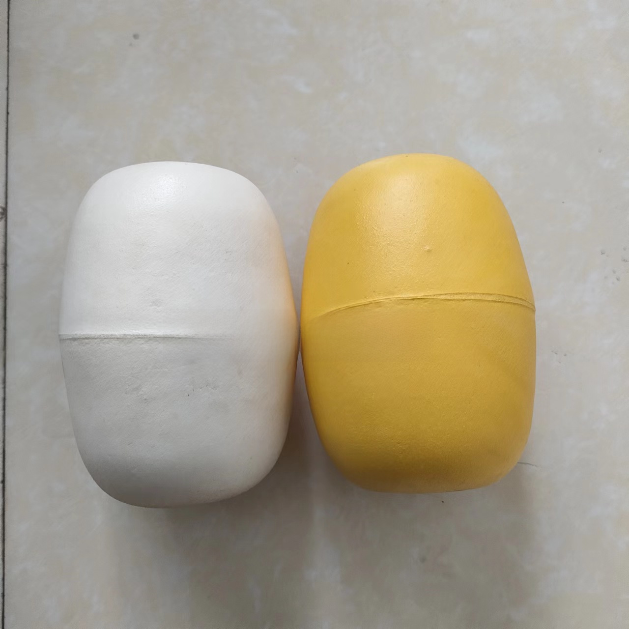 Oval PVC float positioning buoy Mark ball pull net float foam float float foam float wholesale