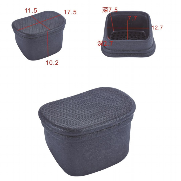 Shampoo bed pillow cushion barber shop beauty salon ceramic basin headrest rubber punch bed cushion pillow accessories