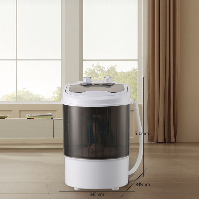New Model 110V Shoe Washing Machine, Small Single-Tub Washing Machine for Infants and Children, Semi-Automatic Mini Washing Machine for Home Use, Portable Mini Washing Machine