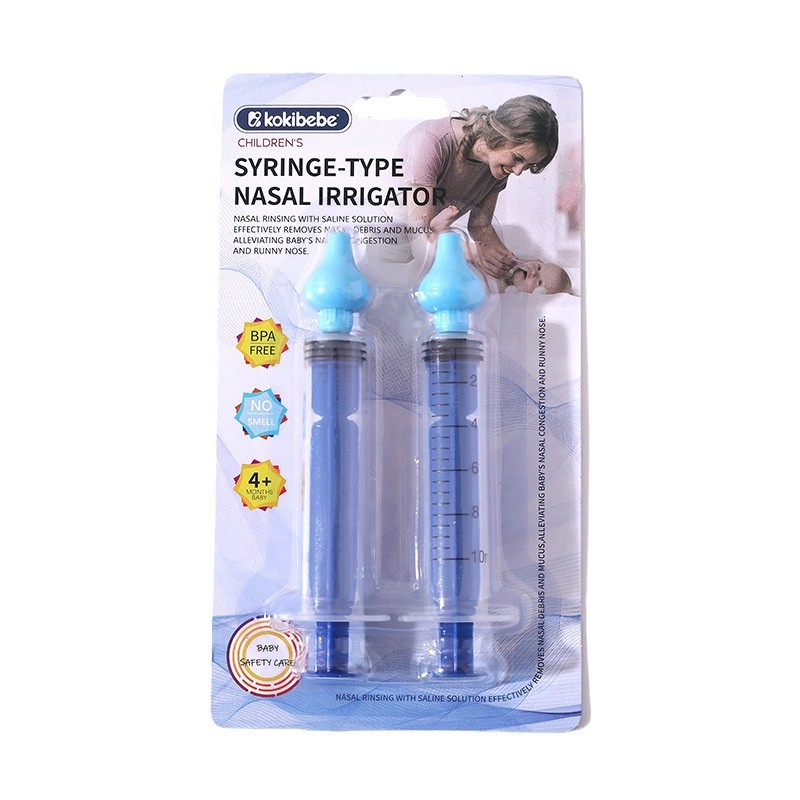 Needle Tube Nasal Washer for Infants and Young Children Manual Nasal Washer Household Injection Needle Tube Nasal Washer