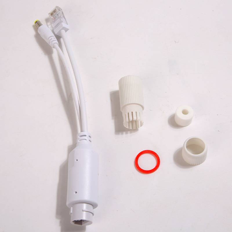 Manufacturers supply 48V waterproof standard POE separator stable power supply gold-plated crystal head compatible with AT protocol