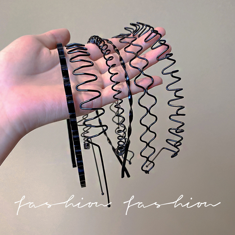 Мужская модная повязка для волос, невидимая повязка для мужчин, повязка для умывания, спортивная повязка, заколка, заколка для женщин