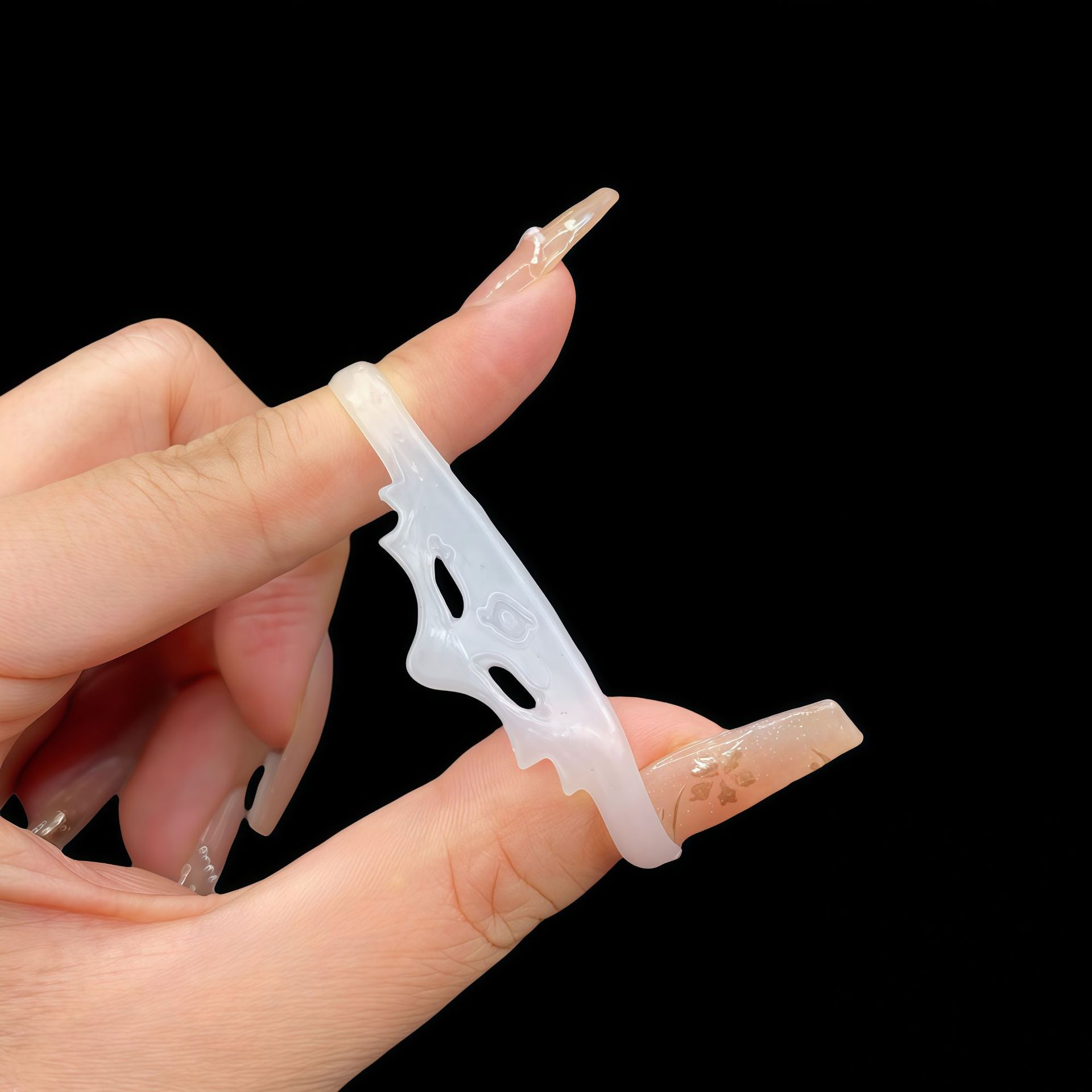 Fox's New Foreskin-Blocking Complex Ring Men's Products Sexual Locking Ring Anti-Ejaculation Invisible Corrector Adult Sex Ring