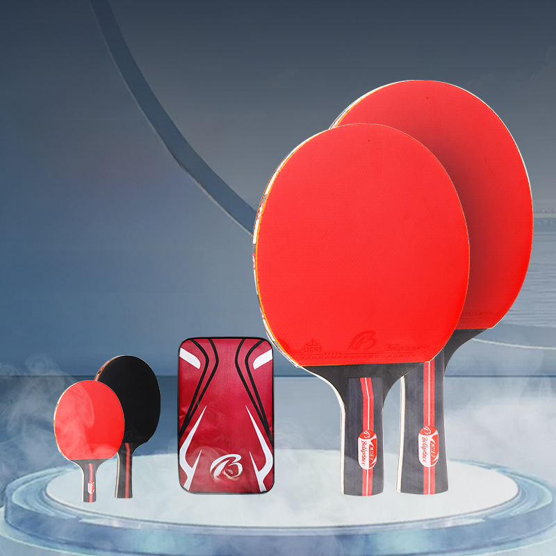Student Practice Racket Fashionable Horizontal Racket Table Tennis Racket Beginner Training Wholesale Table Tennis Racket Set Boli Prince