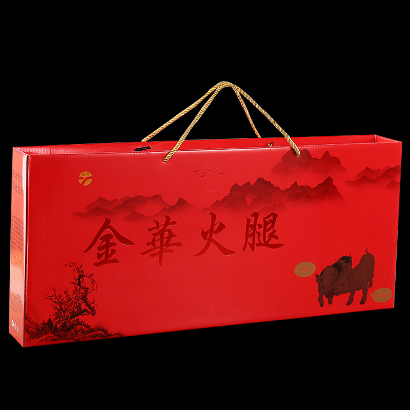 Jinhua ham whole leg slice gift box farm specialty big ham Spring Festival gift products factory direct sales