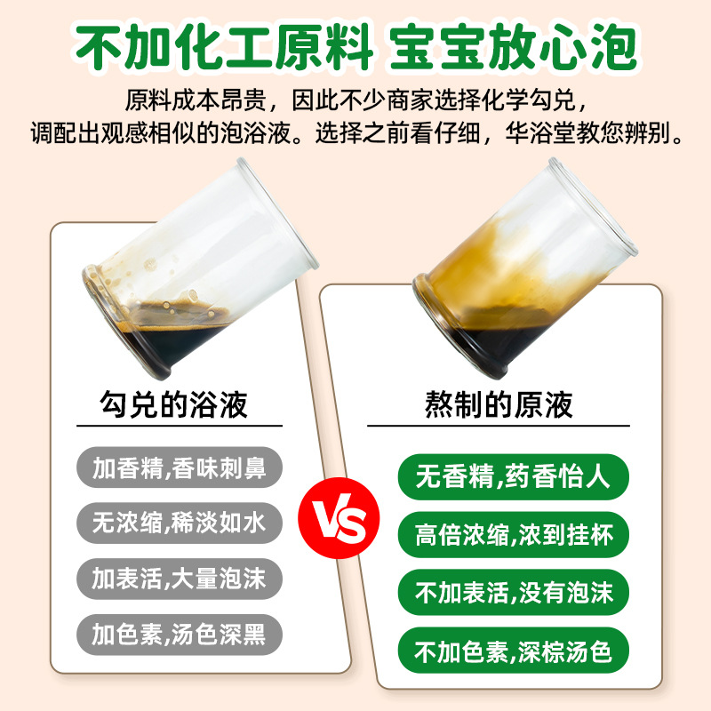 Hua Yutang Children's Foot Soak Bag Children's Medicine Bath Bath Medicine Bag Yao Bath Infant Baby Bath Vacodon Bath Bag