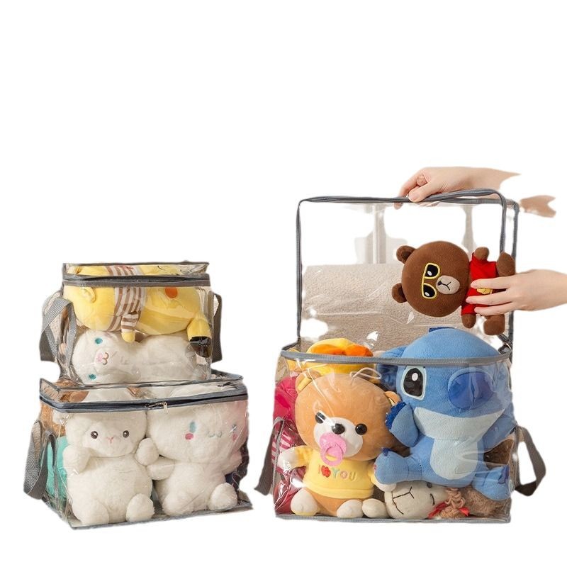 Highly Transparent Stereo Plush Toy Storage Bag Doll Storage Box Pvc Waterproof Display Box New Launched