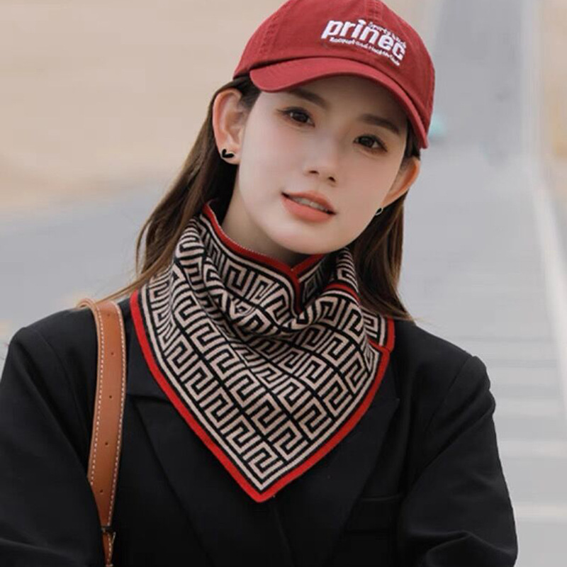 Women's winter neck collar Korean style versatile warm fashionable fake collar new scarf pullover triangle scarf