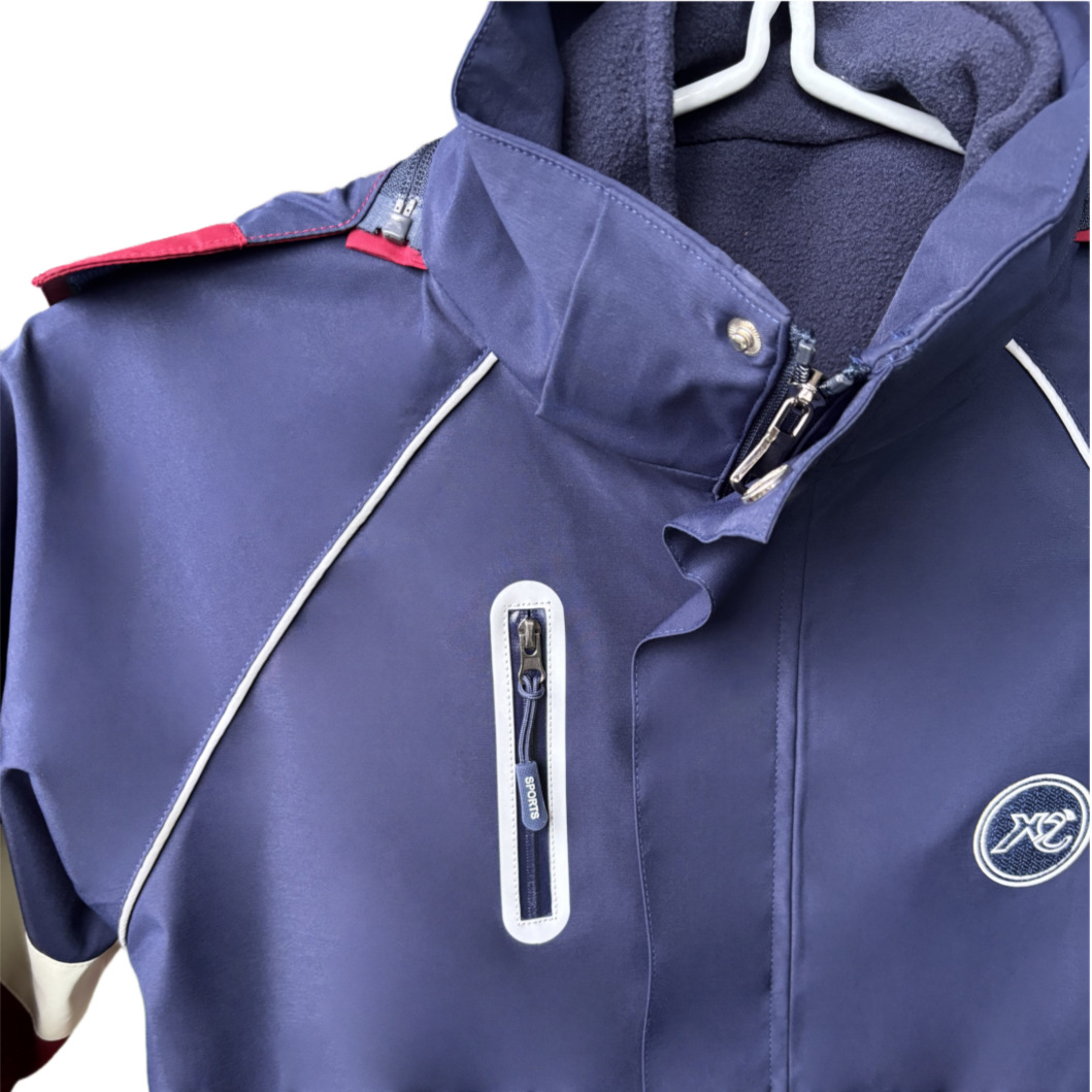 Customized School Uniforms for Primary and Secondary School Students, Outdoor Sportswear, Windproof and Waterproof Jacket with Inner Lining, Two-Piece Set, Kindergarten Uniform