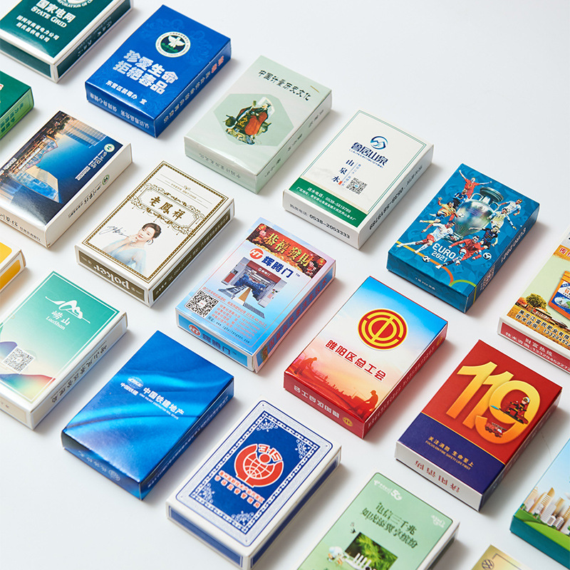 To design playing cards manufacturers wholesale advertising poker cards car Real Estate printing trademark