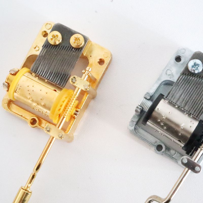 Музыкальная шкатулка с ручным заводом, деревянный механизм, оптовая продажа известных мелодий