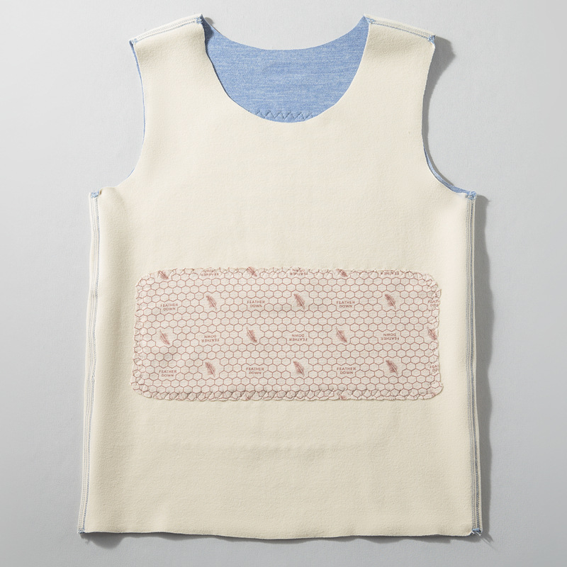 Children's Warm Vest Silk Infant Patch Belly Vest Backing Shirt for Boys and Girls Baby Vest Children's Wear Winter