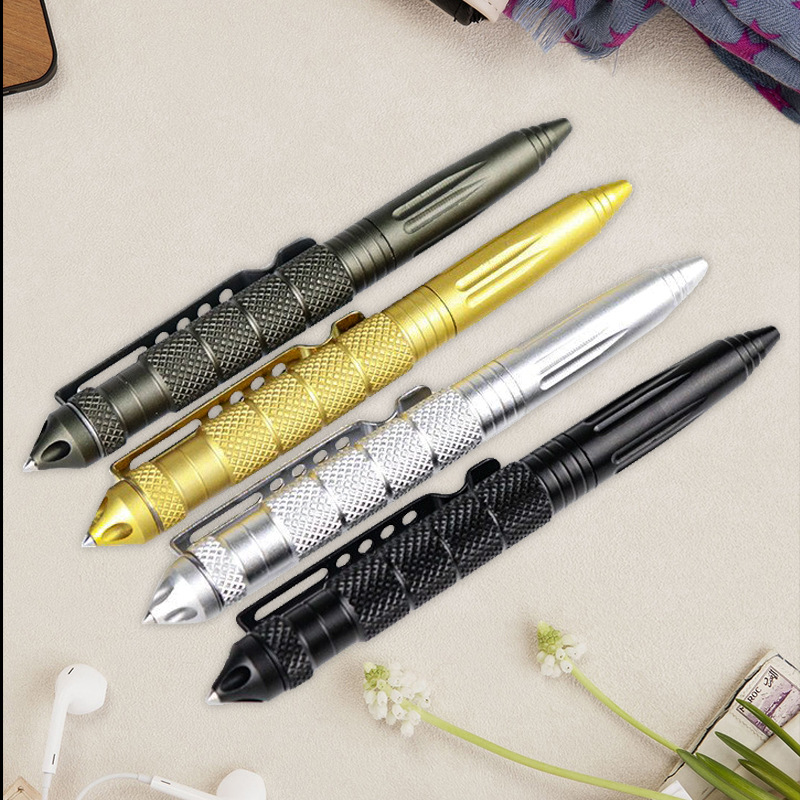 Тактическая защитная ручка B2 из вольфрамовой стали EDC многофункциональная ручка для самообороны для разбивания окон выживания