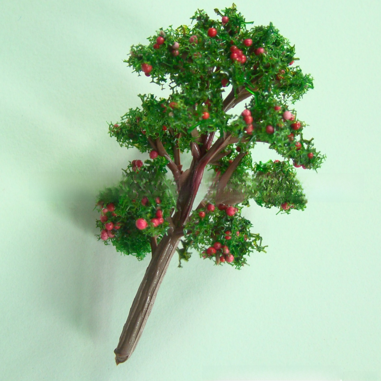 Wholesale sand table model tree moss micro landscape decoration DIY simulation apple tree banyan fruit tree-B