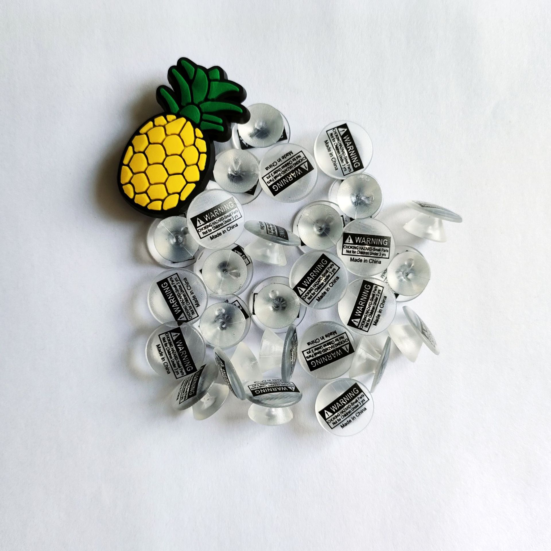 Crocs Shoe Buckles, Shoe Flower Bottom Buckles, Transparent Tapered Buckles