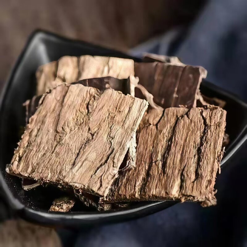 Chinese Herbal Medicine Eucommia 500g Salted Eucommia Fried Eucommia Old Bark Genuine Thick Eucommia Slices Shredded Soup Tea Wholesale