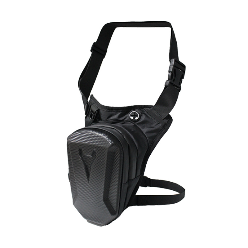 Motorcycle Hard Shell Tactical Leg Bag Riding Bag Motorcycle Crossbody Bag Men's Waist Bag Outer Delivery Cross Bag Riding Backpack Waterproof