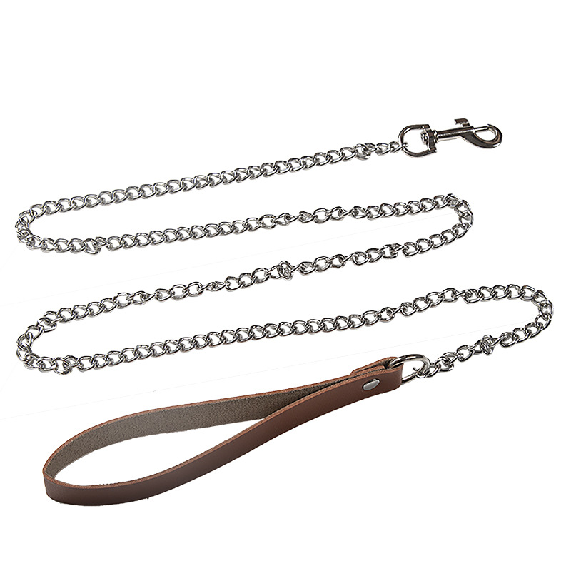 Cross-Border Collar Chain Sm  Device Flirting Couple Traction Rope Leather Bundle Bendable Traction Belt Factory Direct Sale