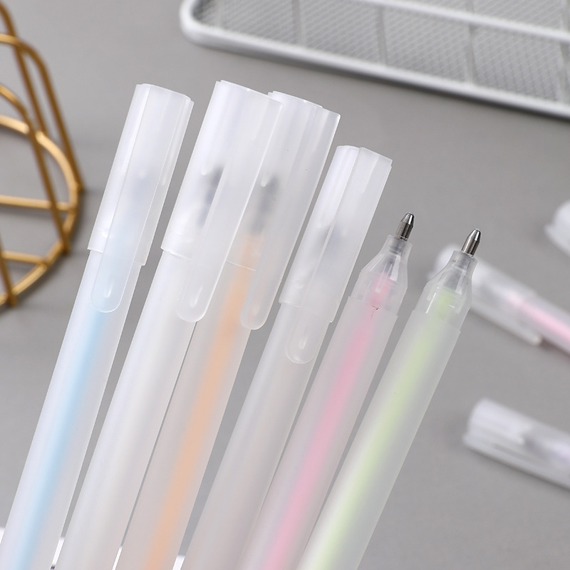 Macaroon color point glue pull-out cap Type 20 seconds quick-drying glue pen primary school student pen type hand account point glue pen wholesale