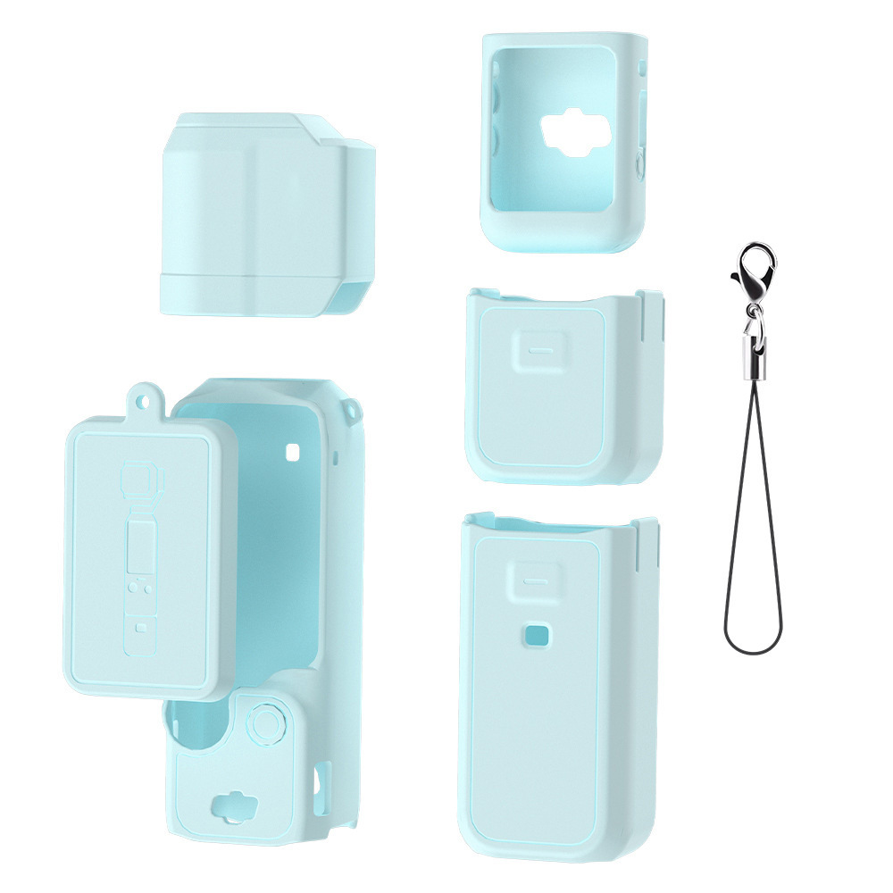 DJI Dajiang pocket3 Protective Sleeve Ling Eyes Pocket PTZ Camera Body Shell Lens Screen Cover Silicone Cover Accessories