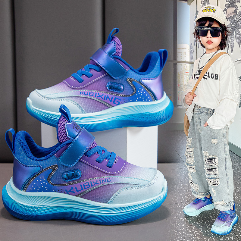 New Children's White Sneakers for Girls Aged 3-6, Breathable, 2025 Autumn and Winter Sports Shoes for Boys