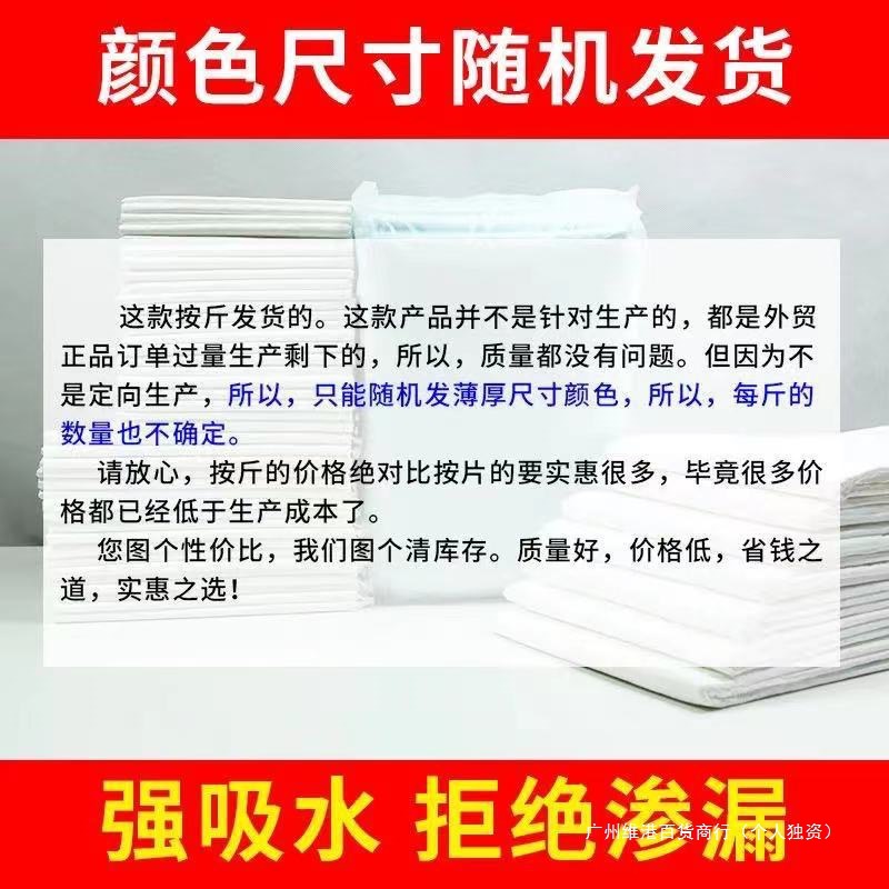 Thickened Dog Pee Pad Absorbent Pad Teddy Pet Dog Deodorizing Pee Pad Hamster Supplies by the Pound Cat