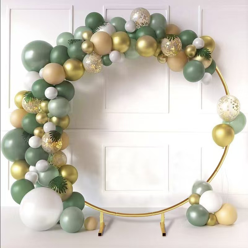 Свадебные декорации Кросс-Бордер Железный фон Воздушный арочный стенд Цветы Дверь Уличные Лужайка Свадебные сценические реквизиты