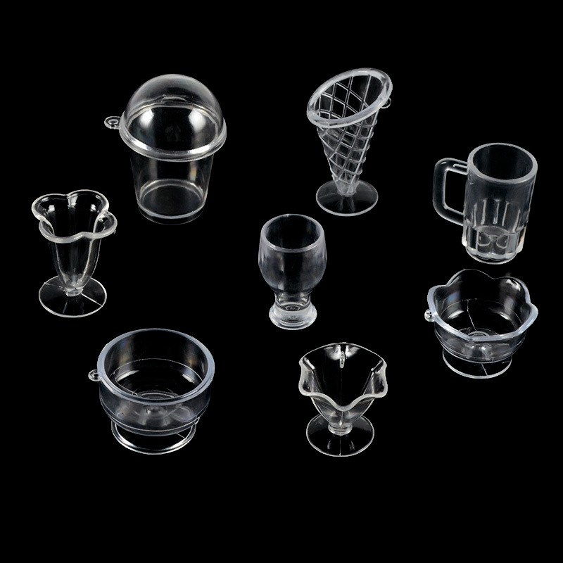 DIY мини-чашка, имитация миниатюрной пивной чашки, чашки с мороженым, аксессуары для кукольного домика