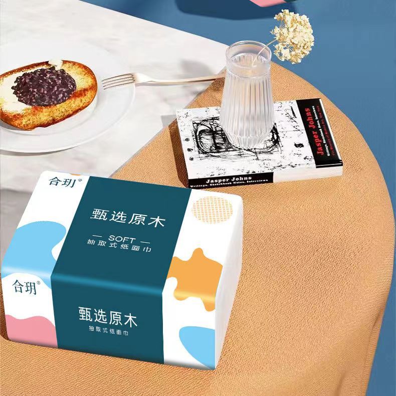 Paper extraction whole box wholesale catering hotel business napkin wholesale affordable toilet paper napkin distribution commercial