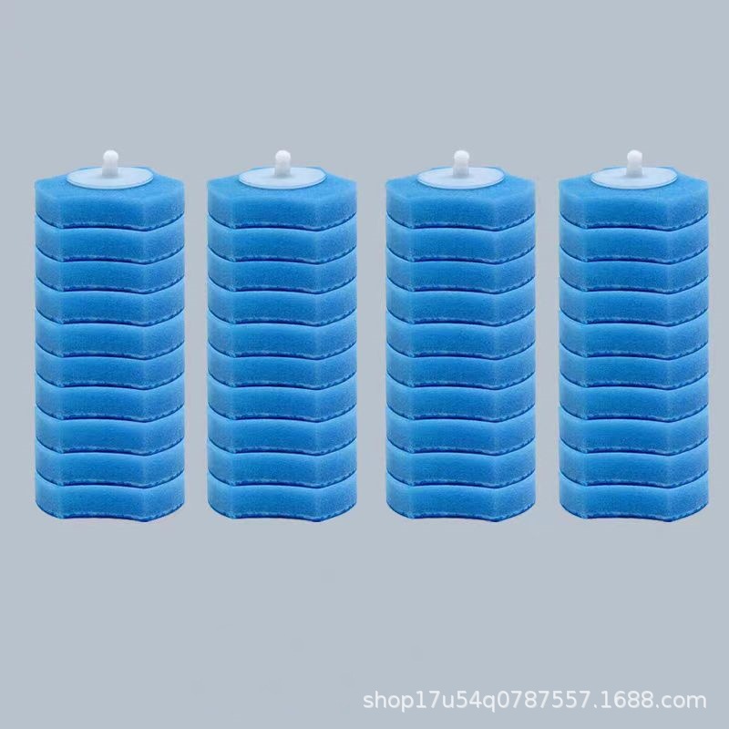 Сменная головка для одноразовой туалетной щетки, губка для уборки туалета