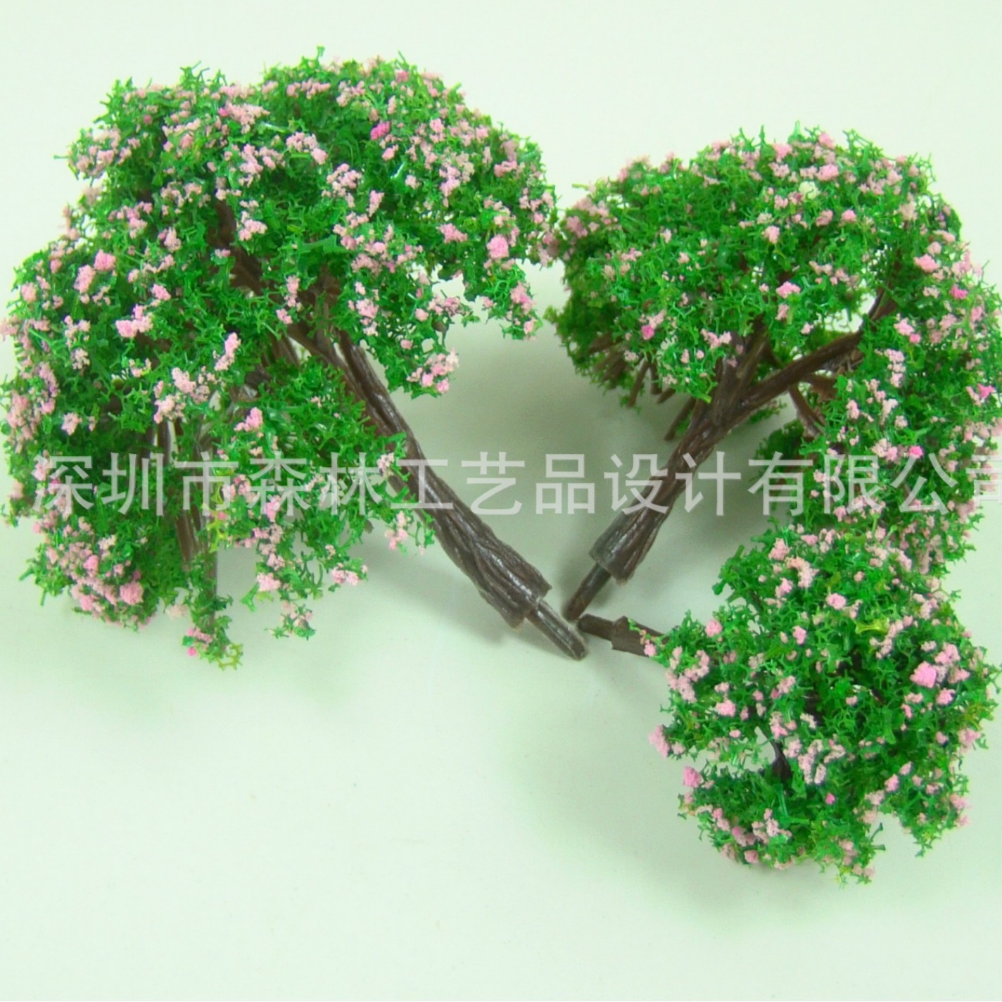 Sand table building model micro landscape decoration simulation plastic flower model tree SWA10080-D4