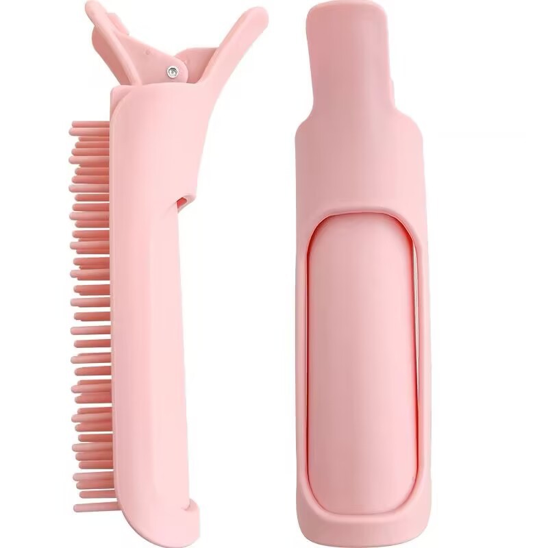 Zhao Rusi's Same-style Hair Root Fluffy Clip Hair Fluffy Artifact Bangs Curling Tube High Cranial forehead Hairpin Curling Rod