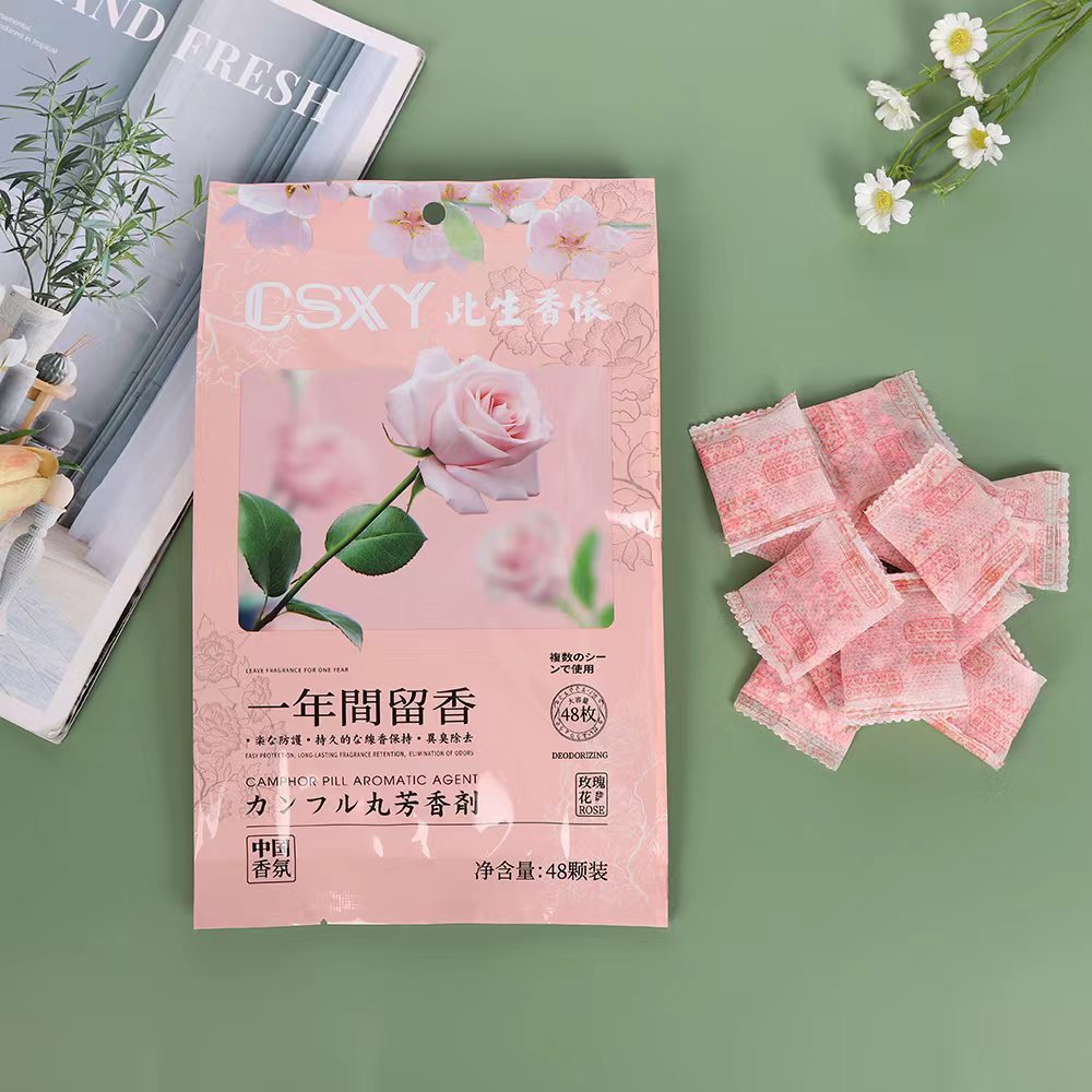 Floral Camphor Balls for Wardrobe Fragrance, Insect Repellent, Anti-Mold, Anti-Cockroach Balls, Moth Repellent Sheets, Anti-Mite Packs, Mosquito Repellent