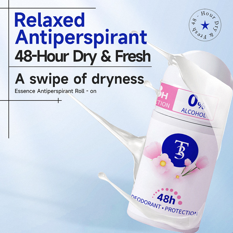 Кросс-бордовые освежающие потоотделяющие шарики, портативный дезодорант для подмышек для мужчин и женщин, оптовая продажа английская версия