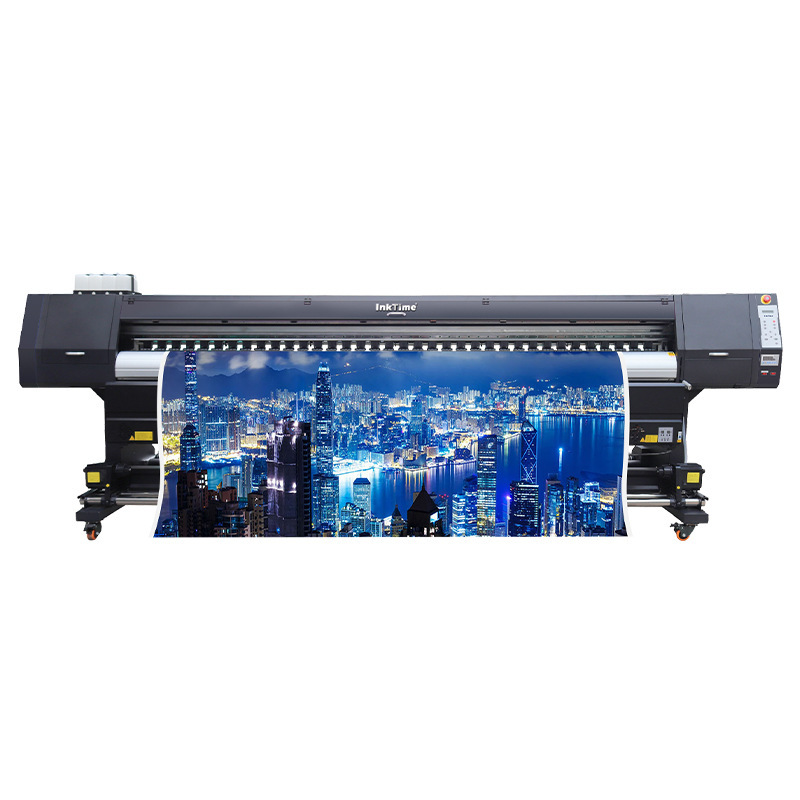 Large Wide Format 3.2m Advertising Inkjet Photo Machine I3200 Nozzle High-Definition Eco-Solvent Wallpaper Light Box Cloth Printer