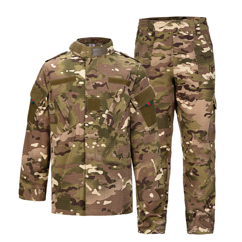 Meima Children's Camouflage Suit Second Generation Wear-Resistant Training Suit Summer Camp Outdoor Development Training Suit Manufacturer Wholesale