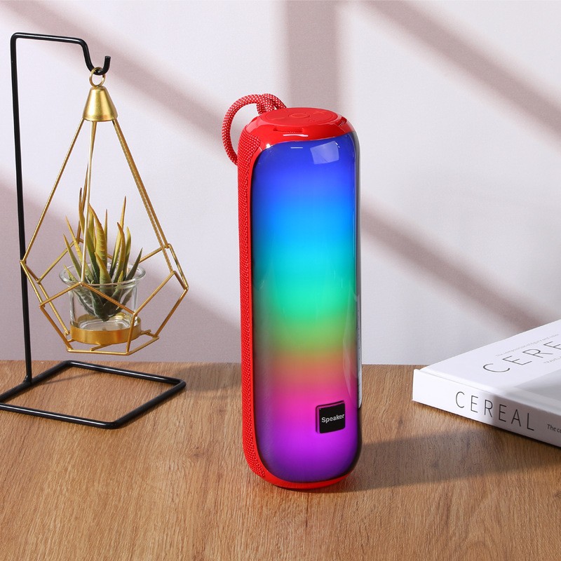 New M9 Bluetooth Speaker for Home and Outdoor Use, Colorful Subwoofer, Wireless Mini Portable Card Speaker with High Volume