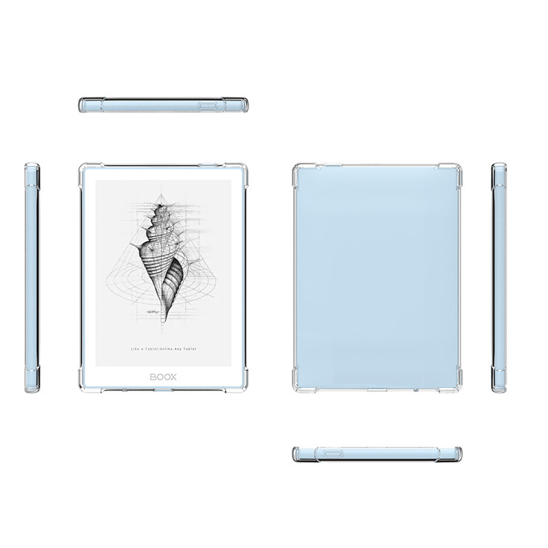 Applicable to arable Boox Poke5/5S/Go 6 e-book protective cover four-corner airbag anti-fall transparent soft case