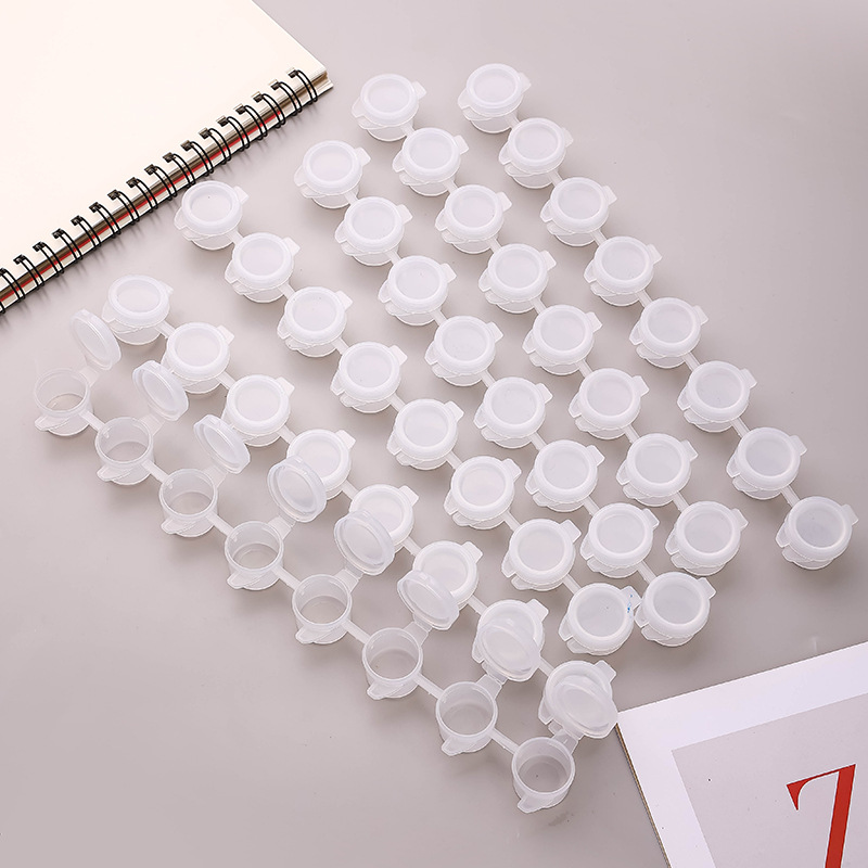 2Ml3Ml5Ml6 Consecutive 8 Consecutive Gypsum Painted Empty Box Repackaged Acrylic Paint Small Box Strip Pigment Filling