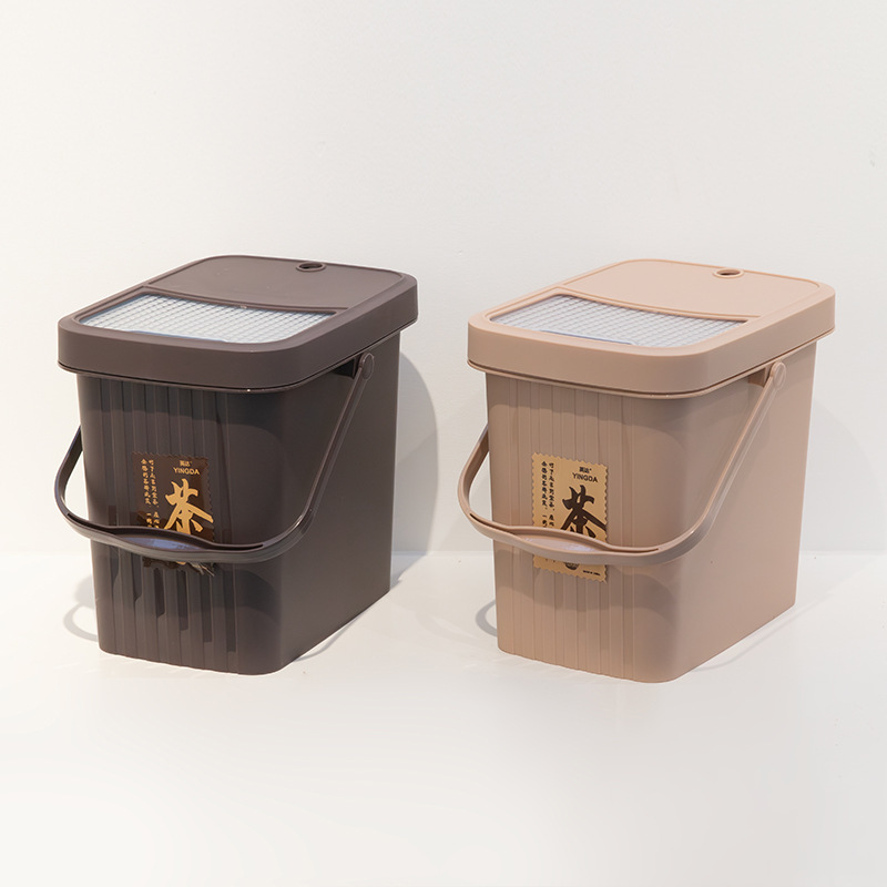 Tea Bucket, Tea Residue Bucket, Drainage Pipe, Waste Water Bucket, Kung Fu Tea Set Accessories, Household Tea Tray, Tea Ceremony Tea Table, Garbage Tea Bucket