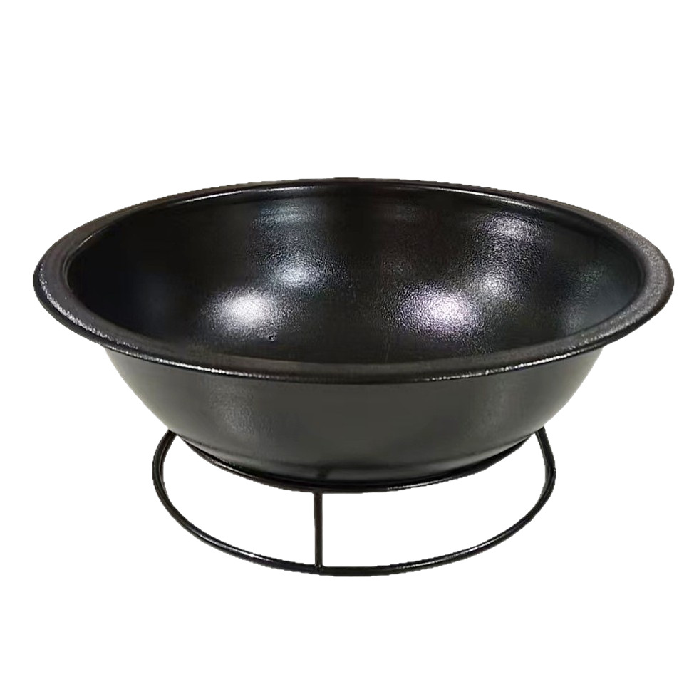 African Bonfire Fire Basin Symbolizes Perfect Happiness with Its Classic Round Design and Crosses the Fire Basin to Dispel Bad Luck and Red Fire