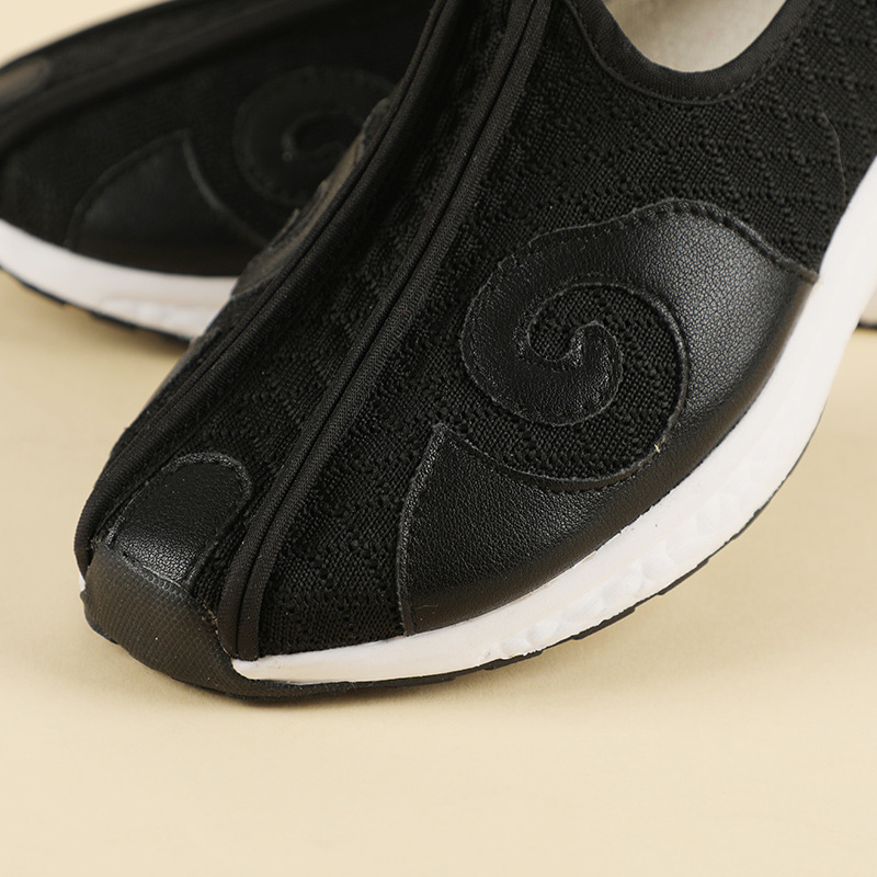 Wudang Mountain Cloud-Pattern Shoes, Taoist Cloth Shoes, Cloud-Toe Taoist Shoes, Martial Arts Soft-Soled Practice Shoes, Ten-Direction Shoes