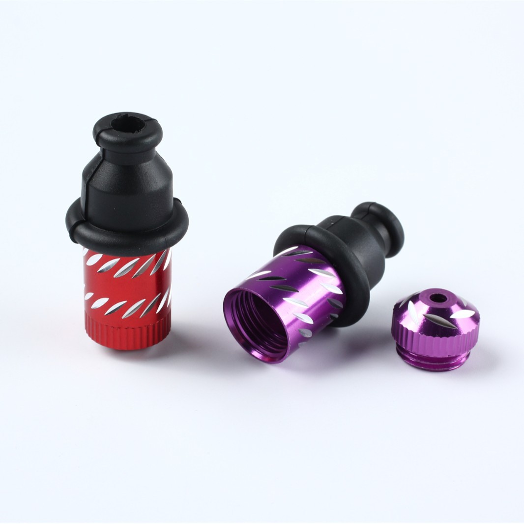 Foreign Trade New Carved Pacifier Metal Pipe Snuff Device Length 53mm Small Snuff Bottle Smoking Accessories Wholesale
