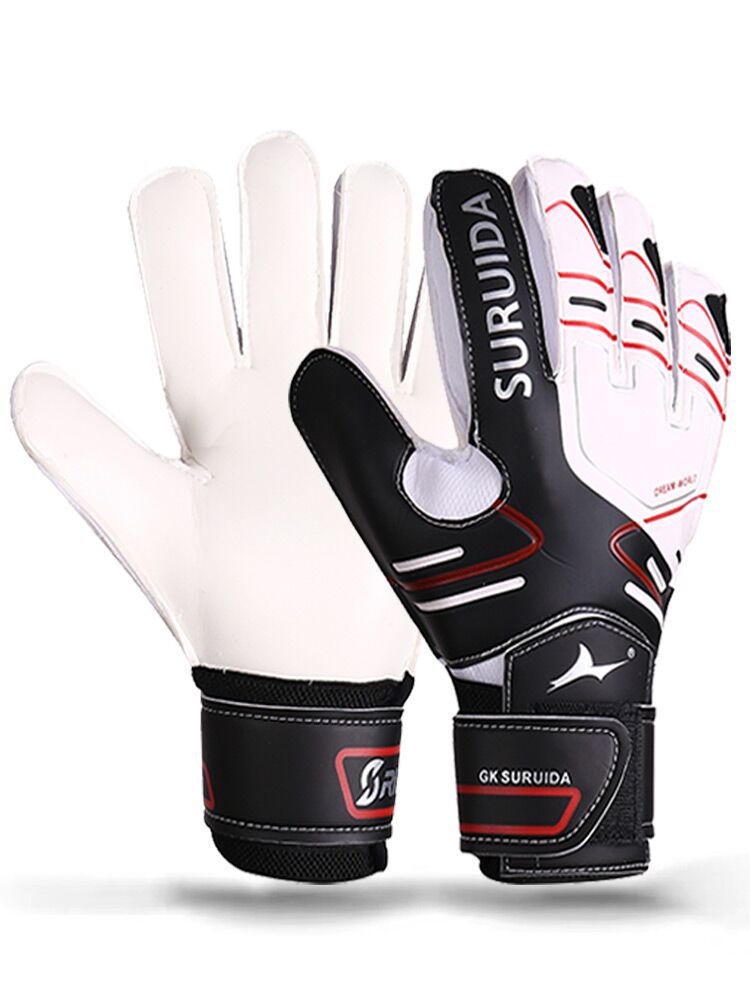 Professional Football Equipment Goalkeeper's Gloves Goalkeeper's Gloves with Finger Protection Non-slip Wear-resistant Training Adult Youth